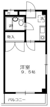 エンゼルハイムの物件間取画像